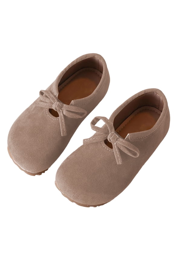 2025 Fall New Children Shoes Little Girls Bow Shoes Casual Temperament Versatile Girls Leather Shoes Toddler Footwear Holiday / 26