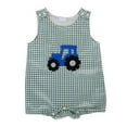 thumbnail image 1 of MEZZALL Baby Boy Girl Overalls Outfit Sleeveless Farm Romper Plaid Straps Jumpsuit One Piece Playsuit Summer Clothes, 1 of 7