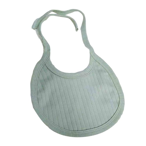 MEZZALL Baby Boys Girls Small Soft Bibs Baby Care Breathable Toddler Dailywear, Green, 0-1 Years