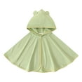 thumbnail image 1 of MEZZALL Baby Boys Girls Sun Protective Cape Full Zip UPF 50+ Clothing Outdoors Breathable Cape Stylish Toddler Dailywear, Green, 1-3 Years, 1 of 3