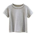 thumbnail image 1 of MEZZALL Baby Boys Summer Tops Short Sleeve Shirt Lightweight Breathable Casual T-Shirts For Toddler Infants Dailywear Classic / 12-18 Months, 1 of 6