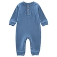 thumbnail image 1 of MEZZALL Baby Clothing Long Sleeve O-Neck Jumpsuits Long Baby Onesie Autumn Solid Color One-Pieces 0-12M Leisure Toddler Child Dailywear, 1 of 3