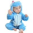 thumbnail image 1 of MEZZALL Baby Dinosaur Bodysuit Onesie Baby Flannel Romper Soft Cartoon Warm Winter One-Pieces For Toddler 0 4-Years Fashionable Baby Dailywear, 1 of 9