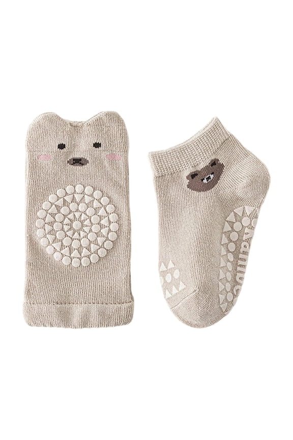 Baby Knee Pads Non- Socks For Crawling Learning To Walk Soft Breathable Toddler Socks Sets Knee Protectors For Girls Boys Soft Dailywear