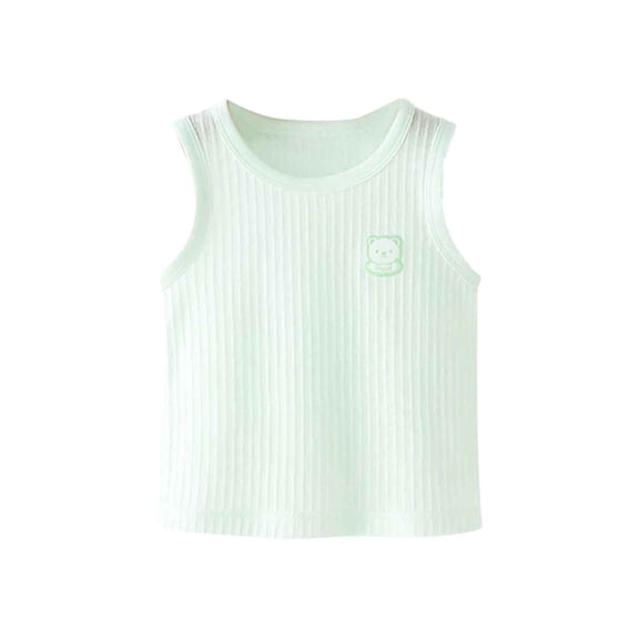 MEZZALL Baby Sleeveless Strap Tank Tops Outerwear Soft Casual Camisole For & Breathable Toddler Wear