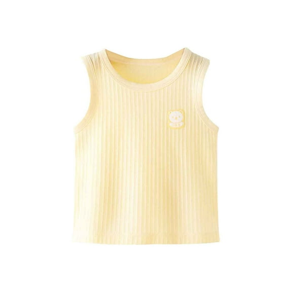 MEZZALL Baby Sleeveless Strap Tank Tops Outerwear Soft Casual Camisole For & Lovely Toddler Wear