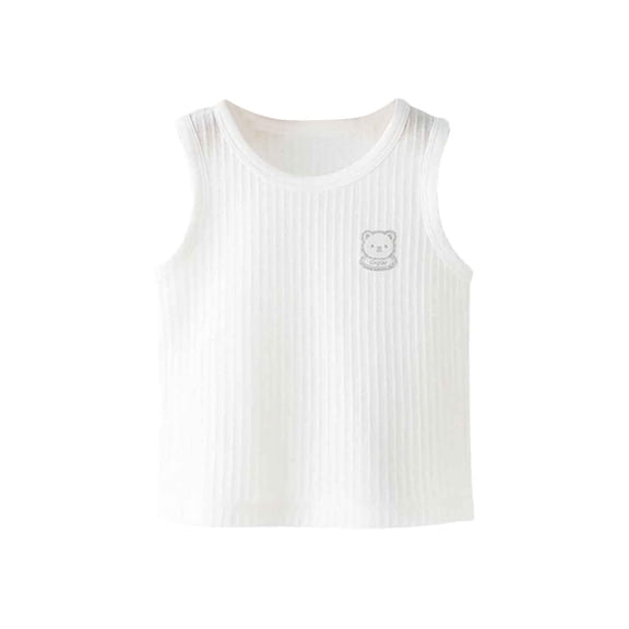 MEZZALL Baby Sleeveless Strap Tank Tops Outerwear Soft Casual Camisole For & Trendy Toddler Wear