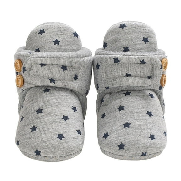 MEZZALL Baby Sneakers For Winter Warm Soft Sole First Walkers Shoes Cozy Lined Toddler Booties For Boys Girls Cute Footwear