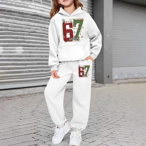 MEZZALL Boys Casual Floral Print Hoodie Joggers Sweatshirt Tops Hoodie Trousers Pants Sets Warm Two Piece Outfits Kids Playground Winter Stylish Long Sleeve Clothing Sets