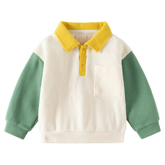 MEZZALL Boys Casual Hooded Sweatshirt Kids Fashion Pullover With Pocket Comfortable Square Neck Long Sleeve Tops For Toddler Boys Autumn Winter Outfits Infants Dailywear Leisure / 5-6 Years