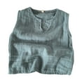 thumbnail image 1 of MEZZALL Boys Casual V Neck Tank Tops For Outdoor Lightweight Summer Shirt Daily Wear Breathable And Comfortable For Active Play Versatile Toddler Blouses Clothing, 1 of 5