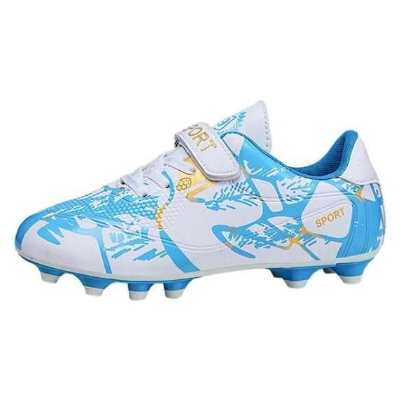MEZZALL Boys Cleats Shoes Firm Ground Football Shoes For Youth Training And Matches With Advanced Traction Technology Boho Teen Footwear