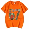 thumbnail image 1 of MEZZALL Boys Girls Casual Short Sleeved T-Shirts Number 67 Printed Tee O-Neck Tops Cute Streetwear, 1 of 2
