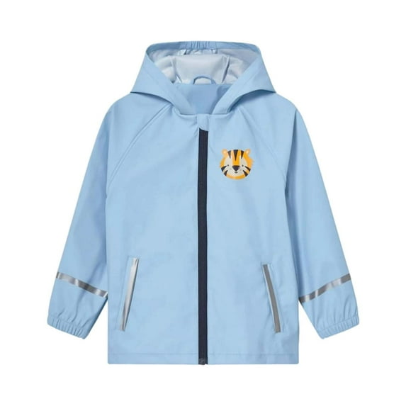 MEZZALL Boys Girls Children Kindergarten Kids Primary School Students' Cartoon Raincoats Toddler Trenchcoat Relaxed Fit / 3-4