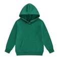 thumbnail image 1 of MEZZALL Boys Girls Toddler Sweatshirt Hoodie Pullover Tops Lovely Dailywear, Green, 8-9 Years, 1 of 4