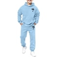 thumbnail image 1 of MEZZALL Boys Graphic 6 7 Ice Cream Printed Outfits Long Sleeve Tracksuits Sweatsuit Sweatshirt Tops Hoodie Trousers Pant Sets Casual Playwear Toddlers Kids Relaxed Fit Children Fashion Clothes Sets, 1 of 5