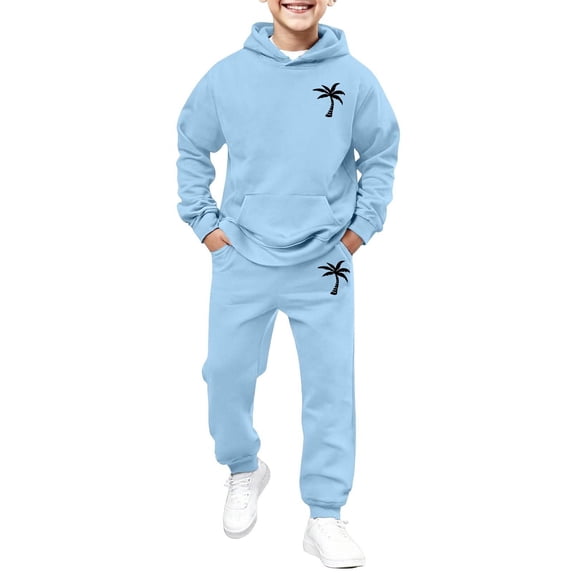 MEZZALL Boys Graphic 6 7 Ice Cream Printed Outfits Long Sleeve Tracksuits Sweatsuit Sweatshirt Tops Hoodie Trousers Pant Sets Casual Playwear Toddlers Kids Relaxed Fit Children Fashion Clothes Sets
