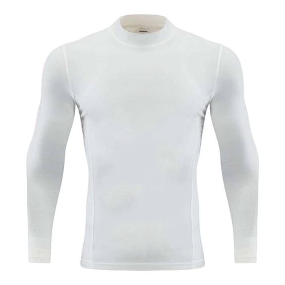 MEZZALL Boys Long Sleeve Compression Shirt High Neck Athletic Tops For Running Workout Stretch Training Tee Activewear Soft Toddler Cartoon Clothing