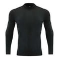 thumbnail image 1 of MEZZALL Boys Long Sleeve Compression Shirt High Neck Athletic Tops For Running Workout Stretch Training Tee Activewear Versatile Toddler Cartoon Clothing, 1 of 4