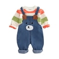 thumbnail image 1 of MEZZALL Boys Outfits Sets 2PCS Casual Winter Outfits For Toddler Round Neck Comfortable Playwear For Outdoor Activities Dailywear Fashionable / 3-4 Years, 1 of 6