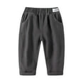 thumbnail image 1 of MEZZALL Boys Pants Casual Comfortable Summer Winter Kids Trousers For Toddler Boys Girls 1-8 Years Old Outdoor School Playground Yoga Sports Cozy Baby Wear, 1 of 4