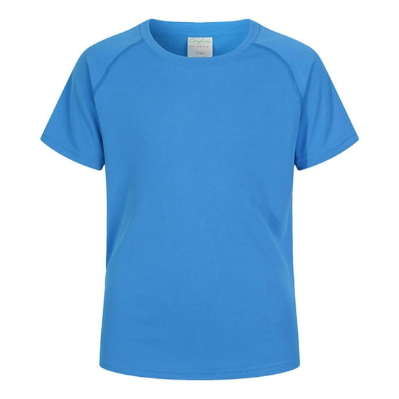 MEZZALL Boys Rash Guard Swim Shirt Short Sleeve Swimwear Toddler Kids Youth Rashguard Water T-Shirt Tropical Vacation Beachwear Versatile / 7-8 Years