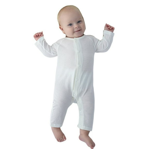 MEZZALL Boys Romper Jumpsuit O-neck For Comfortable Stylish Outfits Crawling For Babies 0-24 Months Summer Fall Attire Toddler Dailywear Comfort / 73