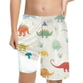 thumbnail image 1 of MEZZALL Boys Shark Printed Swimming Shorts With Lace Up High Waisted Loose Casual Swim Trunks Summer Beach Vacation Pool 14-16 Years Cute Baby Wear, 1 of 5