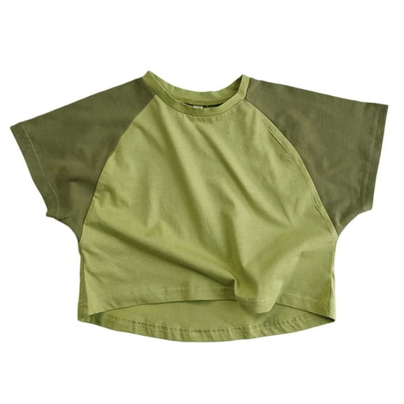 MEZZALL Boys Summer T-Shirts Casual Short Sleeve Round Neck Kids Tops Comfortable Daily Wear Soft Blend Tee For Toddler And Youth Playground Beach School Outfit Trendy Baby Wear