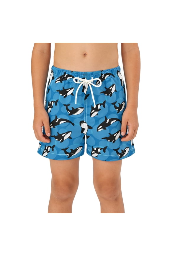 Boys Swimwear Bottoms Kids Swim Trunks With Mesh For Beach Pool And Water Play Comfortable Athletic Swim Shorts Bohemian Swim Trunks