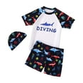 thumbnail image 1 of MEZZALL Boys Swimwear For Summer Outdoor Activities Swim Suits For Kids Age 2 12 Comfortable And Stylish Swimwear With Elastic Fabric 5-6 Years Soft Baby Wear, 1 of 3