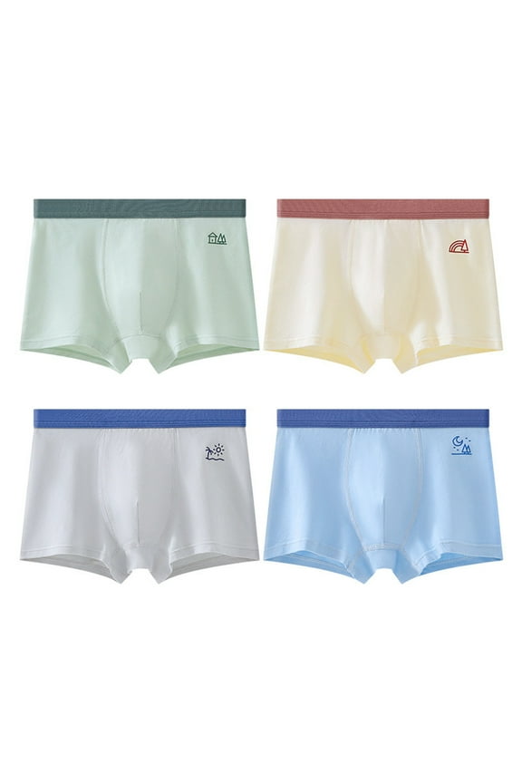 Boys Underwear For Adolescents Boys For Growth Classic Style For Teens And Preteens Comfortable And Breathable Design For Daily Wear Boho Toddler Cartoon Clothing