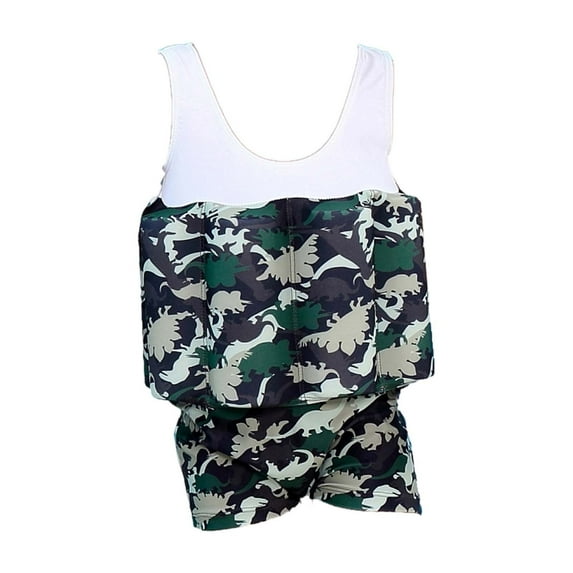 MEZZALL Boys Vest Swimsuit Children High Buoyancy Swimming Life Vest Jackets (1Y 8Y) Kids Beachwear Trendy / 1-2 Years