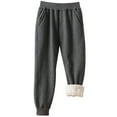 thumbnail image 1 of MEZZALL Boys Winter Pants Thermal Thickened Trousers Kids Cold Weather Outdoor Sports Casual Comfortable Warm Joggers Solid Color Comfort Teen Dailywear, 1 of 4