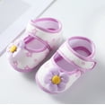 thumbnail image 1 of MEZZALL Child Baby Girls Soft Toddler Shoes Toddler Walkers Shoes Colorful Flowers Princess Shoes Sandals Flat Walkers Shoes Stylish Adorable Casual Kids Everyday Footwear, 1 of 5