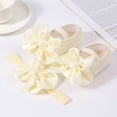 thumbnail image 1 of MEZZALL Child Baby Shoes With Hair Band Fashion Soft Soled Toddler Shoes Versatile Dress Flower Shoes Toddler Shoes Daily Fashion Versatile Kids Everyday Solid Color Footwear, 1 of 3