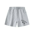 thumbnail image 1 of MEZZALL Child Boys Shorts Toddler Kids Dinosaur Print Elastic Waist Comfortable Play Shorts For Daily Outdoor Activities Trendy Active Summer Athletic Casual Fashion Running Bottoms, 1 of 2