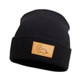 thumbnail image 1 of MEZZALL Child For Knitted Knitted Hat Boys And And Warm Winter For Girls Hat Autumn Woolen Hat Classic Toddler Dailywear, Black, 2-8 Years, 1 of 3