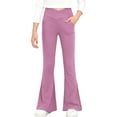 thumbnail image 1 of MEZZALL Child High Waist Flared Yoga Pants Girls Bootcut Leggings Teen Dance Workout Trousers Stretchy Athletic Wide Leg Bottoms Leisure Slacks, 1 of 6