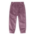 thumbnail image 1 of MEZZALL Child Pants Boys Corduroy Pants Winter Warm Fuzzy Trousers Slim Fit Casual Kids Joggers Soft Comfort Play Trousers Durable Cold Weather Cozy Slacks, 1 of 4
