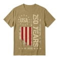 thumbnail image 1 of MEZZALL Child Patriotic Boys T-Shirts Independence Day Tops 4th Of July Short Sleeve Crew Neck Classic Comfortable Tee Shirt For Youth Summer Celebration Outdoor O-Neck 1776-2026 Boho Dailywear, 1 of 4