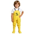 thumbnail image 1 of MEZZALL Child Stylish Jumpsuit Kids Chest Waders with Boots, Youth Waterproof Fishing Waders for Toddler Children, 1 of 4