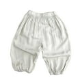 thumbnail image 1 of MEZZALL Child Toddler Boys Girls Elastic Pants Casual Summer Holiday Solid Color Trousers Streetwear Soft / 12-18 Months, 1 of 6
