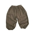 thumbnail image 1 of MEZZALL Child Toddler Boys Girls Elastic Pants Casual Summer Holiday Solid Color Trousers Streetwear Versatile / 12-18 Months, 1 of 6