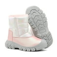 thumbnail image 1 of MEZZALL Child Winter Thermal Boots Girls Reflective Insulated Long Shaft Cold Weather Footwear With Enhanced Warmth Holiday Outdoor Solid Color Shoes, 1 of 4