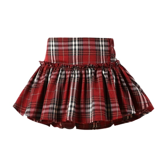 MEZZALL Children Preppy Fashion Personality Dress Full Skirt Girls Skirt Trendy, 4-5 Years