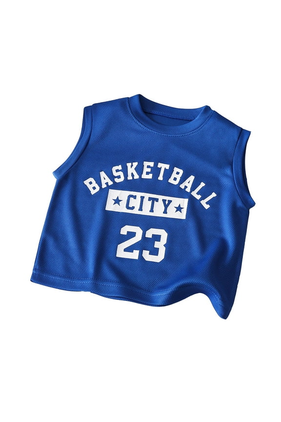 Children Quickly Dry Summer Tops O-Neck Seeveless Shirts Fashion Toddlers Classic Child Blouses Clothing