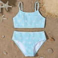 thumbnail image 1 of MEZZALL Children Swimsuit Girls Floral Print Swimwear Two Piece Cute Ruffle Bikini For Beach Pool Summer Swim Leisure Bathing Suit Beachwear, 1 of 5