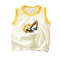 thumbnail image 1 of MEZZALL Children's Casual Fashion Dinosaur Print Sleeveless Vest Fashion 2Y Cozy Kids Wear, 1 of 3