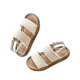 thumbnail image 1 of MEZZALL Children's Fashion Solid Color Open Toe Soft Bottom Non- Outdoor Sandals Shoes Cozy, 1 of 5